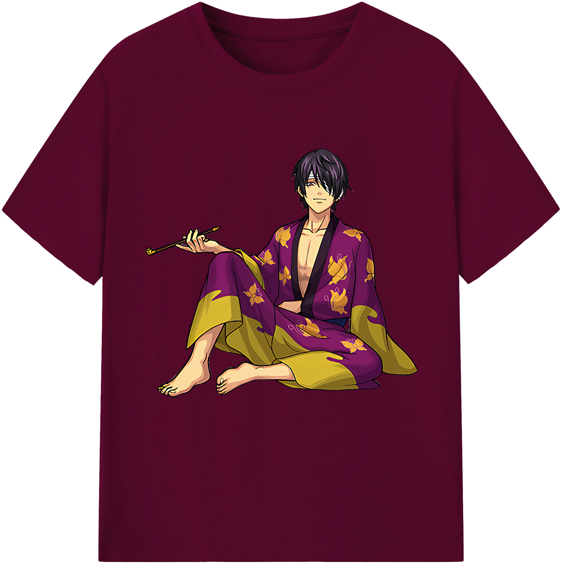 （画像用） ぎんたま 坂田銀時（さかたぎんとき） 神楽 志村新八（しむら しんぱち） GINTAMA Sakata Gintoki Kagura Shimura Shinpachi レディースカジュアルプリントTシャツ（綿100％）